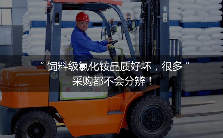 飼料級氯化銨品質(zhì)好壞，很多采購都不會(huì)分辨！